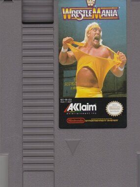 Wrestlemania - 1985 NES Game Cartridge